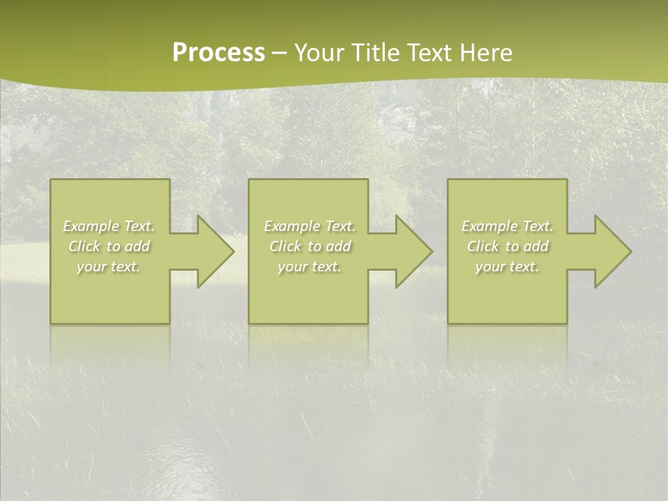 Cascade Pretty Hills PowerPoint Template