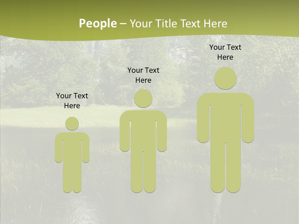 Cascade Pretty Hills PowerPoint Template