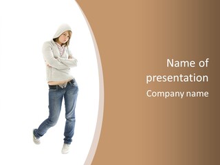 Hip Girls Concepts PowerPoint Template