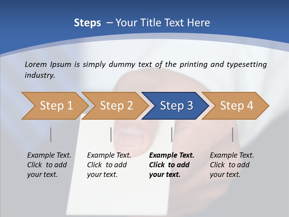 Given Introduction Sheet PowerPoint Template