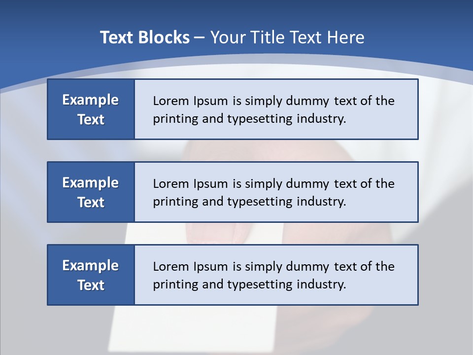 Given Introduction Sheet PowerPoint Template
