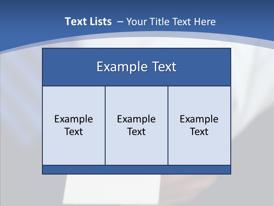 Given Introduction Sheet PowerPoint Template