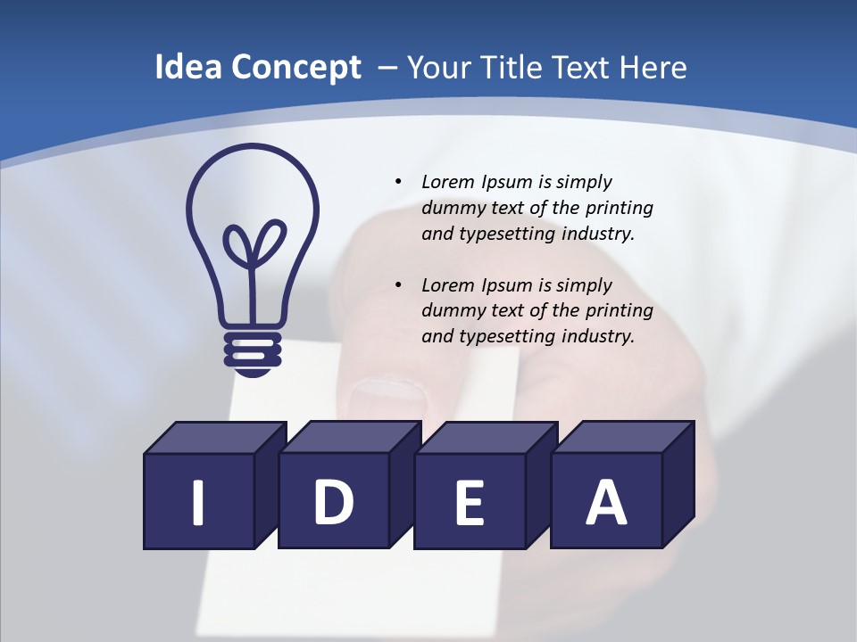 Given Introduction Sheet PowerPoint Template