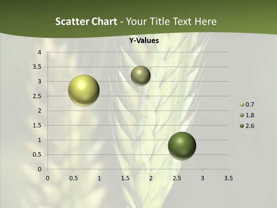 Grain Green Bread PowerPoint Template