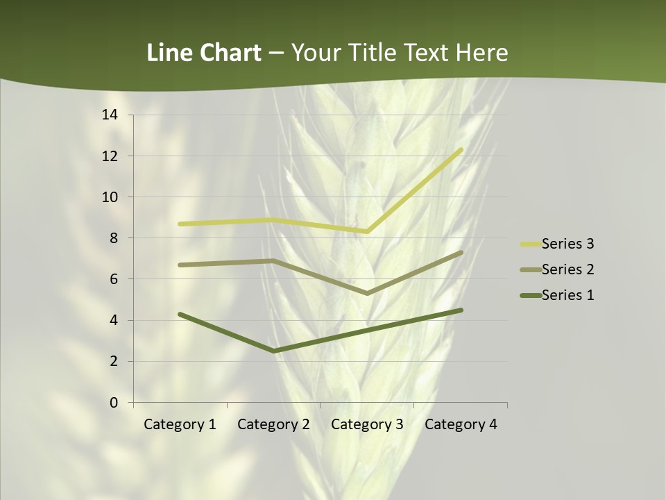 Grain Green Bread PowerPoint Template