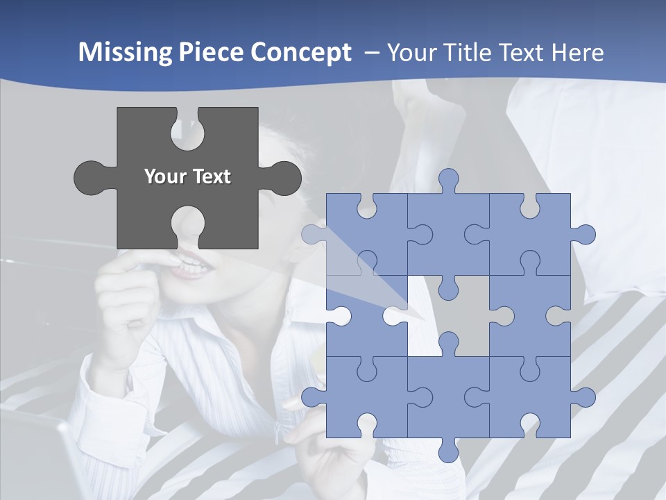 Bedroom Happiness E Business PowerPoint Template