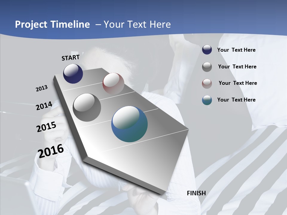Bedroom Happiness E Business PowerPoint Template