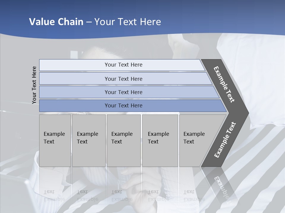 Bedroom Happiness E Business PowerPoint Template
