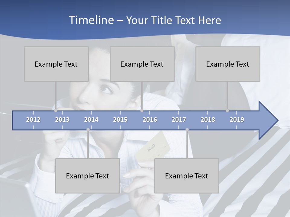 Bedroom Happiness E Business PowerPoint Template