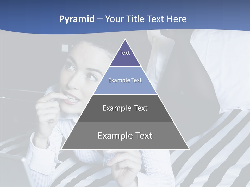 Bedroom Happiness E Business PowerPoint Template