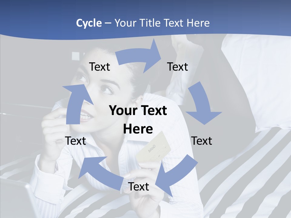 Bedroom Happiness E Business PowerPoint Template