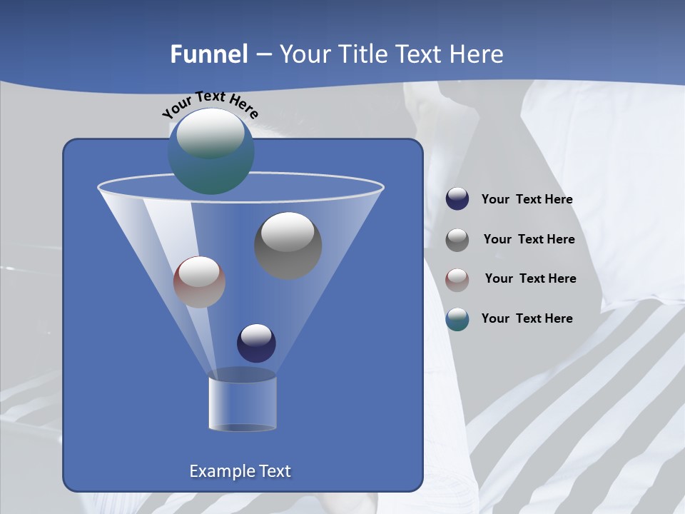 Bedroom Happiness E Business PowerPoint Template