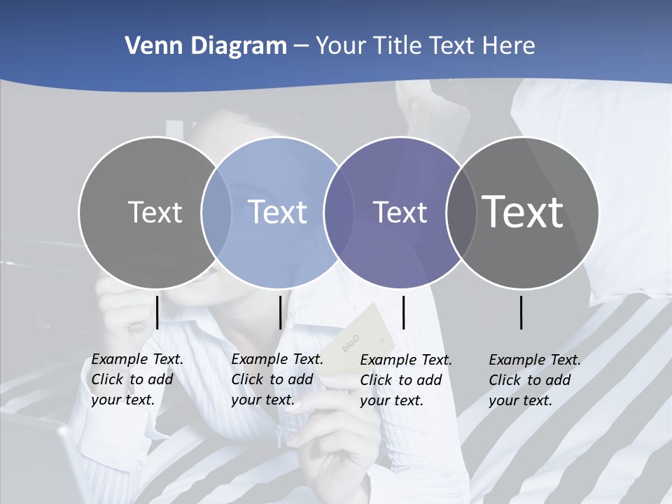 Bedroom Happiness E Business PowerPoint Template