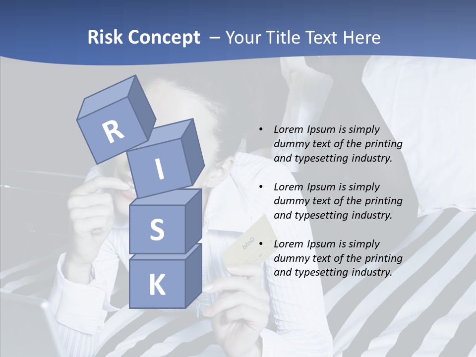 Bedroom Happiness E Business PowerPoint Template