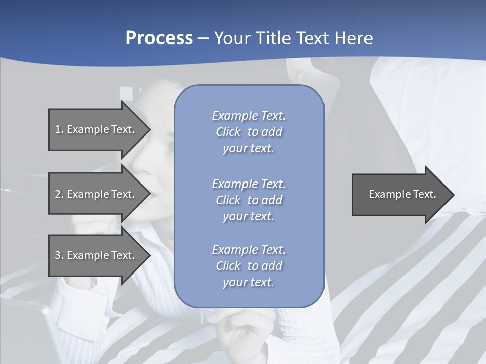Bedroom Happiness E Business PowerPoint Template