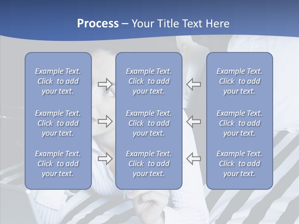 Bedroom Happiness E Business PowerPoint Template