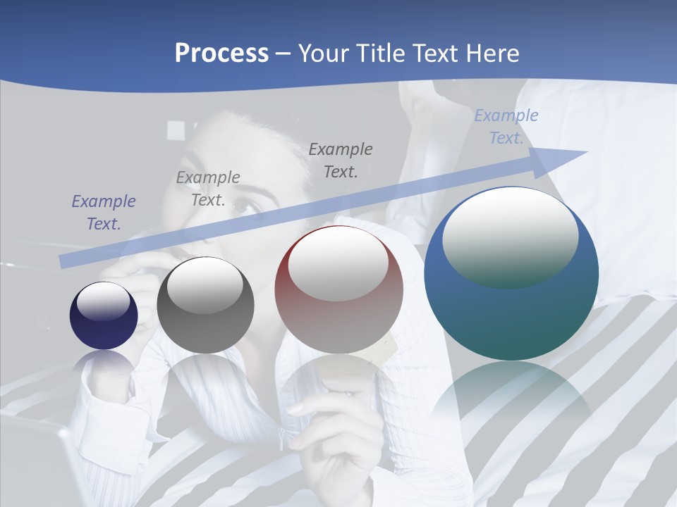 Bedroom Happiness E Business PowerPoint Template