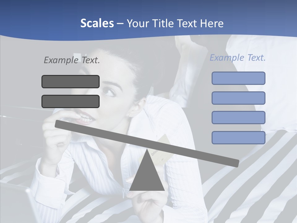Bedroom Happiness E Business PowerPoint Template