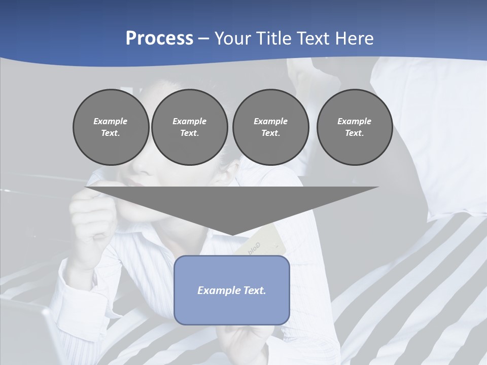 Bedroom Happiness E Business PowerPoint Template