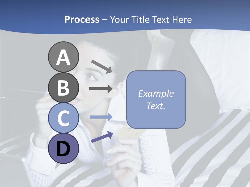 Bedroom Happiness E Business PowerPoint Template