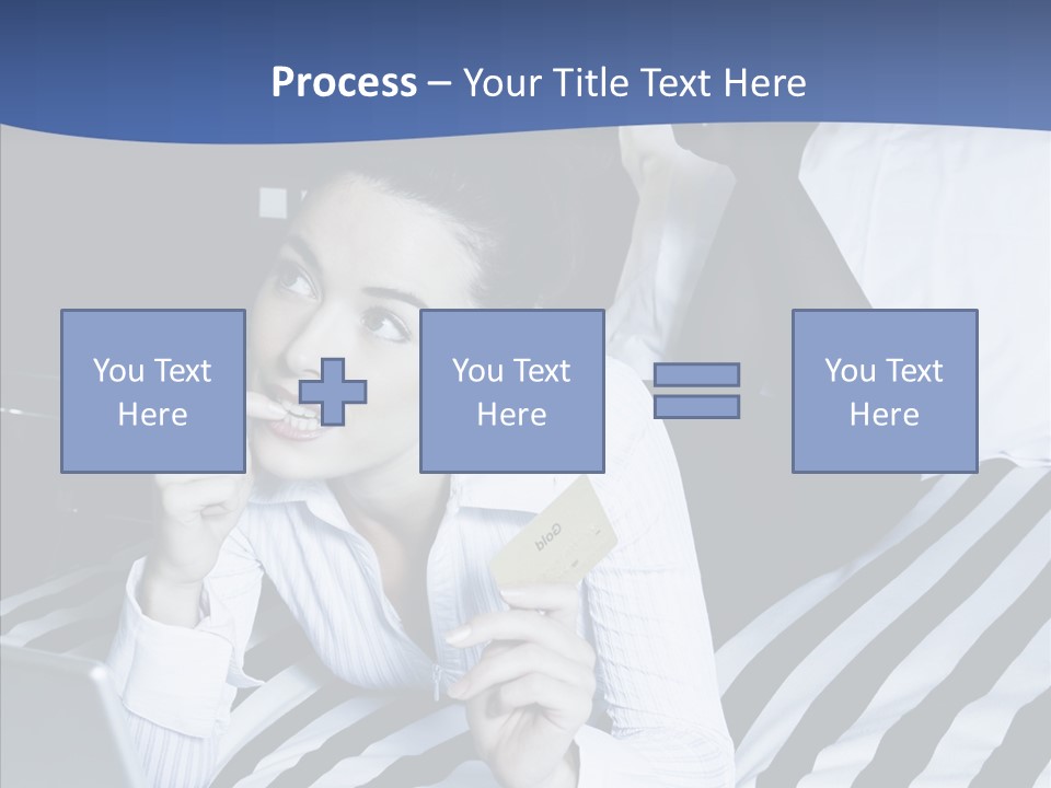 Bedroom Happiness E Business PowerPoint Template