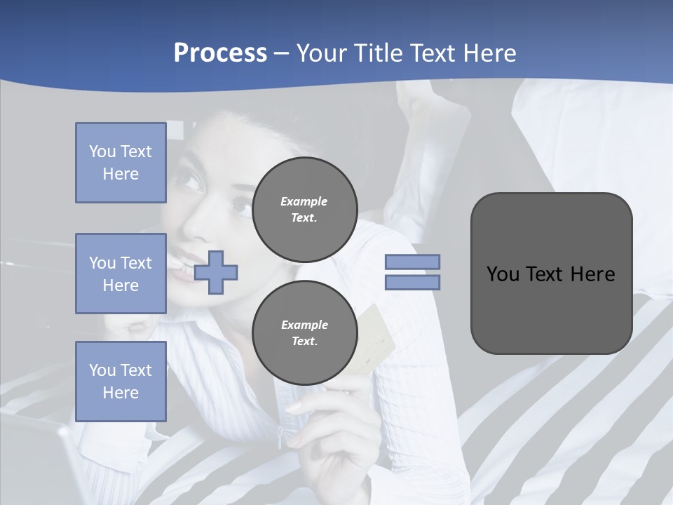 Bedroom Happiness E Business PowerPoint Template
