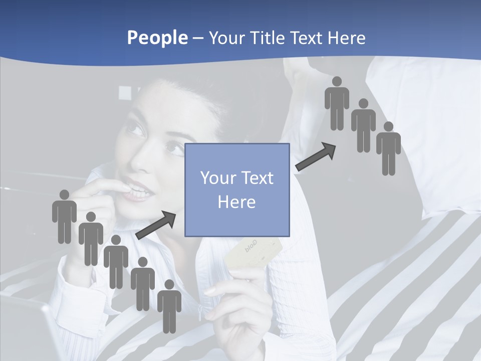 Bedroom Happiness E Business PowerPoint Template