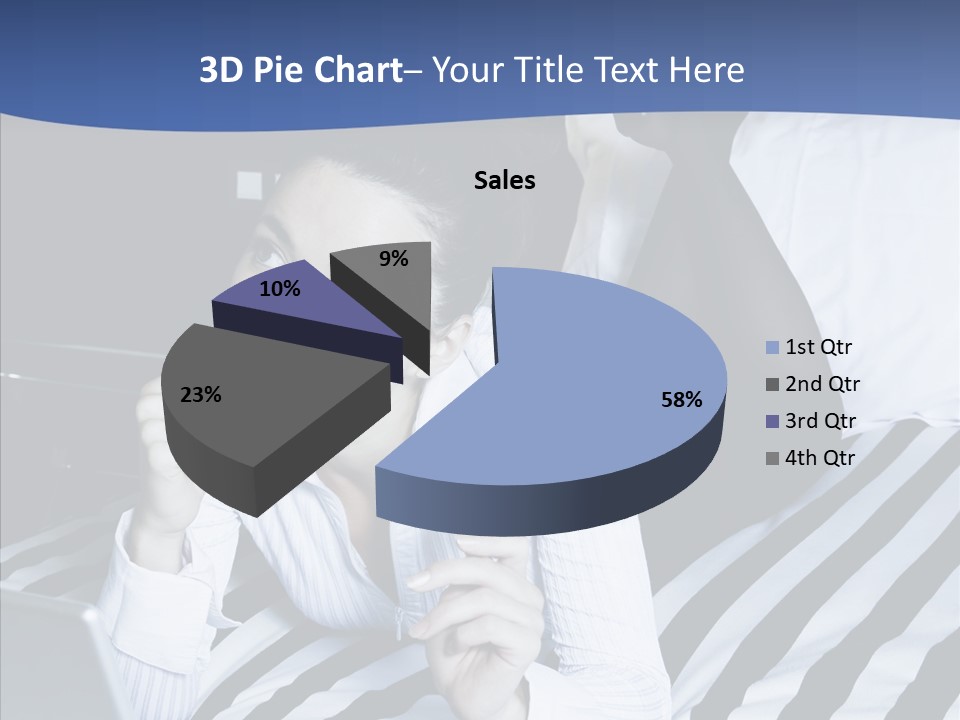 Bedroom Happiness E Business PowerPoint Template