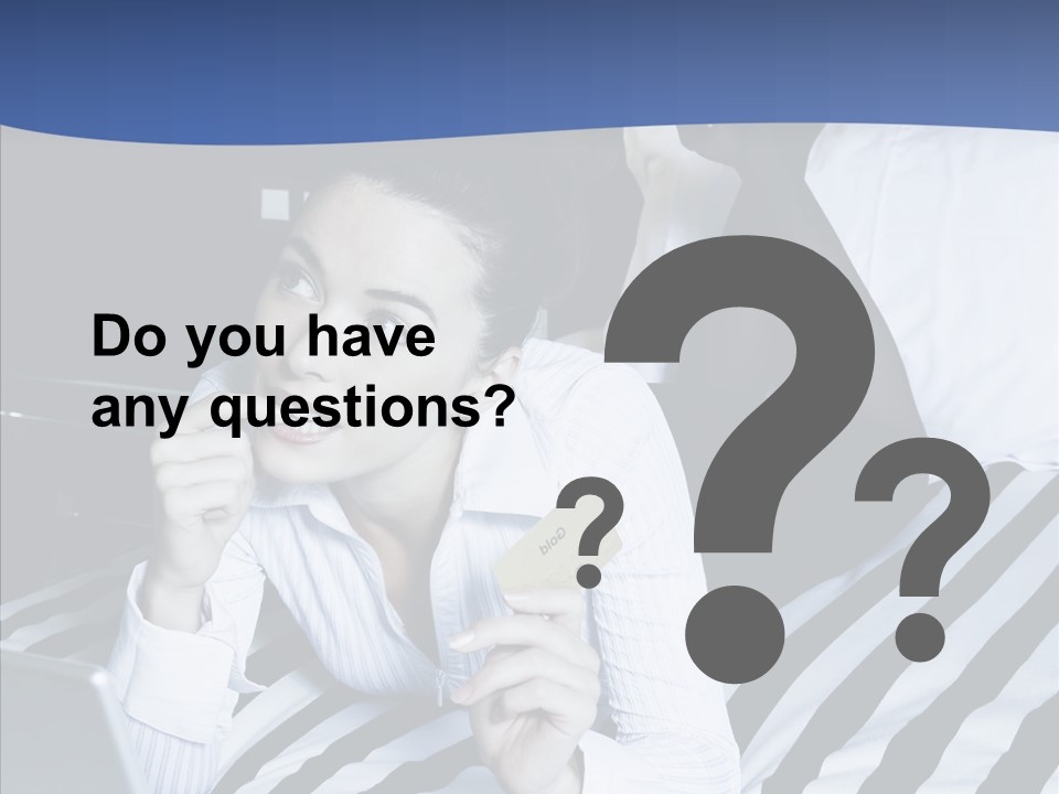 Bedroom Happiness E Business PowerPoint Template