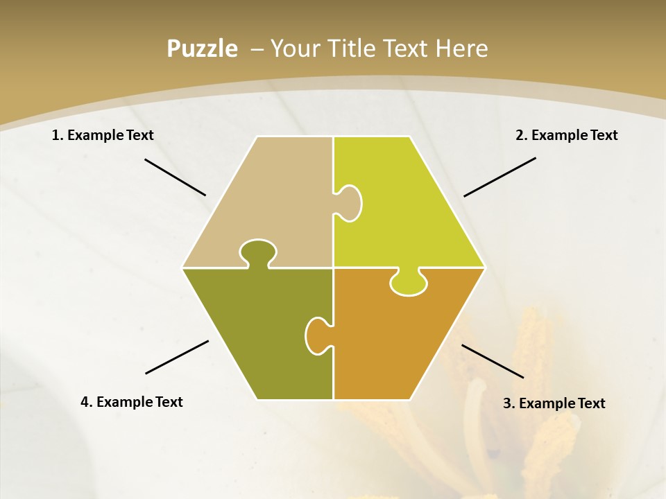 Mountain Spring Blossom PowerPoint Template