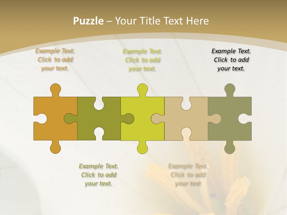 Mountain Spring Blossom PowerPoint Template