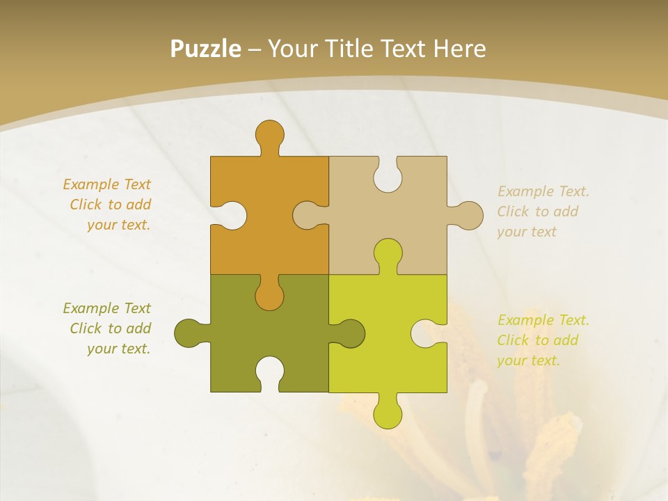 Mountain Spring Blossom PowerPoint Template