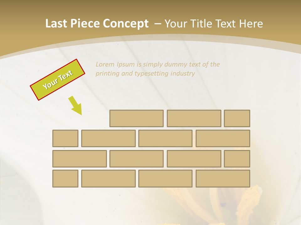 Mountain Spring Blossom PowerPoint Template