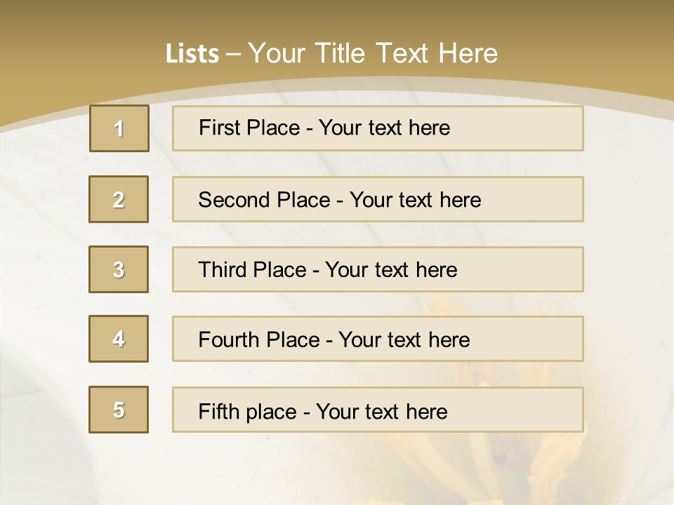 Mountain Spring Blossom PowerPoint Template