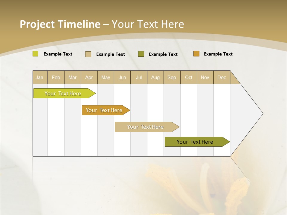 Mountain Spring Blossom PowerPoint Template