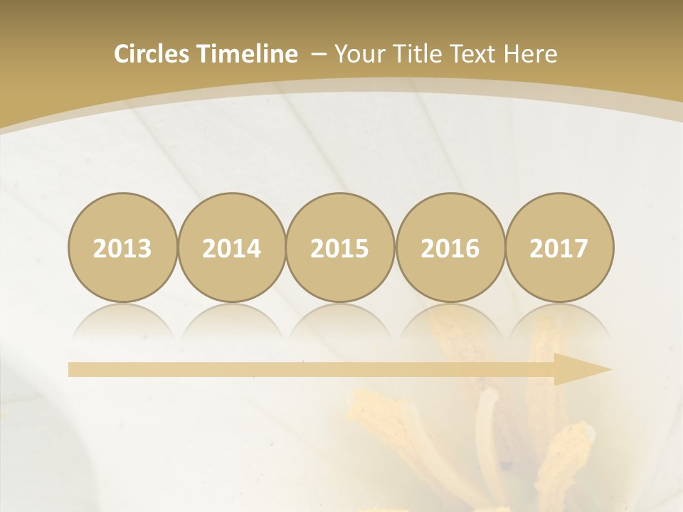 Mountain Spring Blossom PowerPoint Template