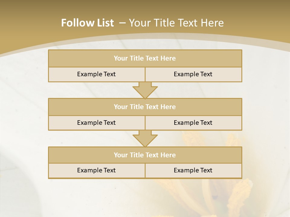 Mountain Spring Blossom PowerPoint Template