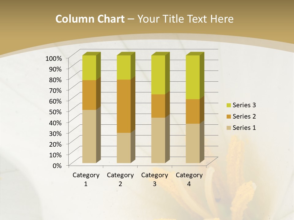 Mountain Spring Blossom PowerPoint Template