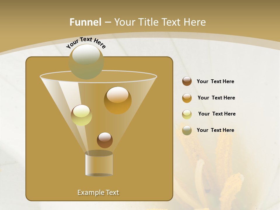 Mountain Spring Blossom PowerPoint Template