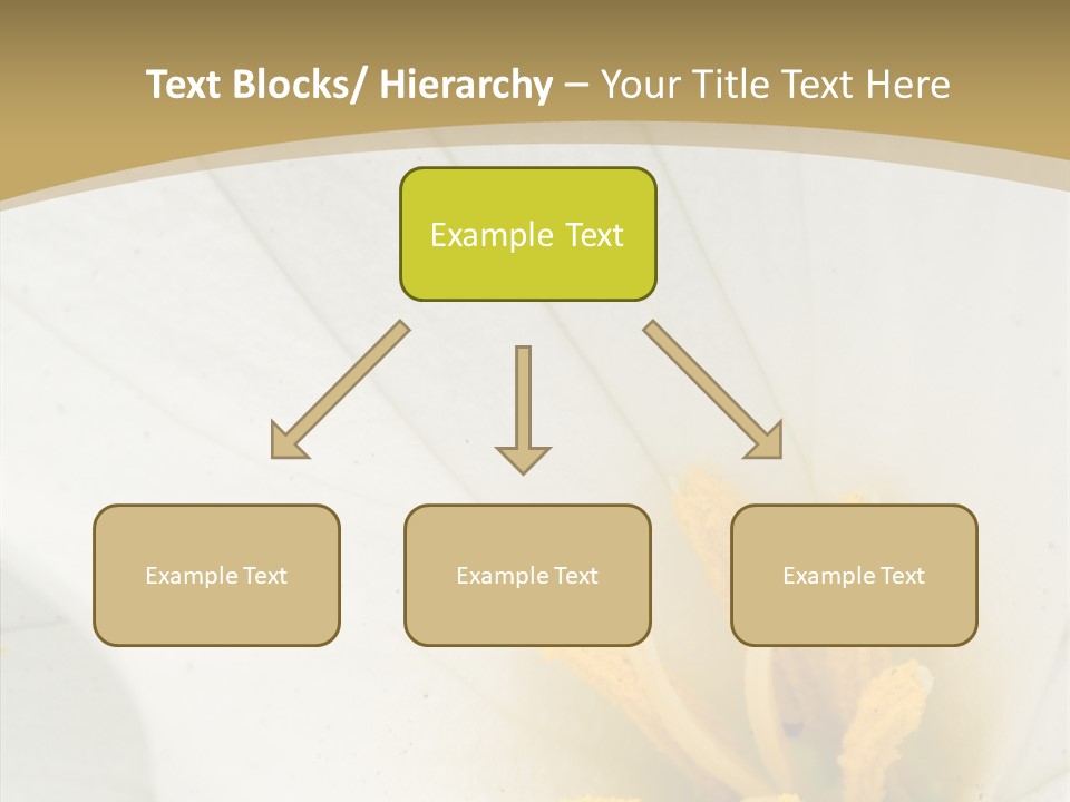 Mountain Spring Blossom PowerPoint Template