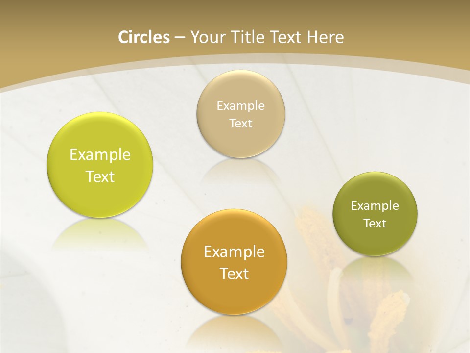 Mountain Spring Blossom PowerPoint Template