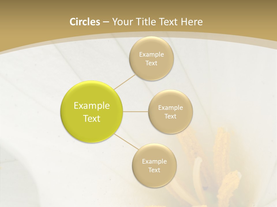 Mountain Spring Blossom PowerPoint Template