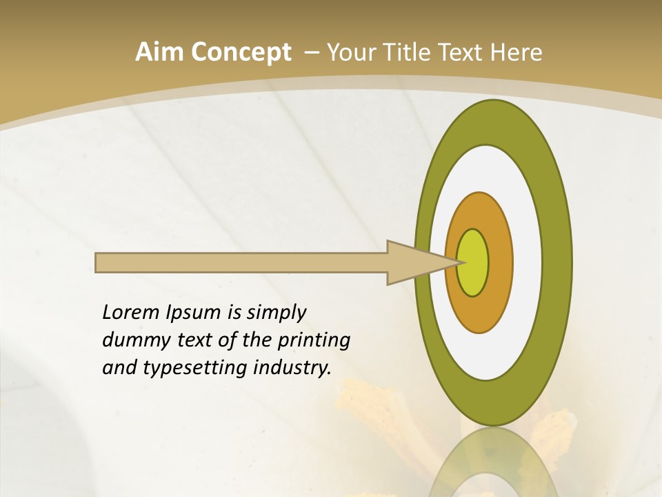 Mountain Spring Blossom PowerPoint Template