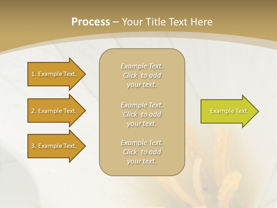 Mountain Spring Blossom PowerPoint Template