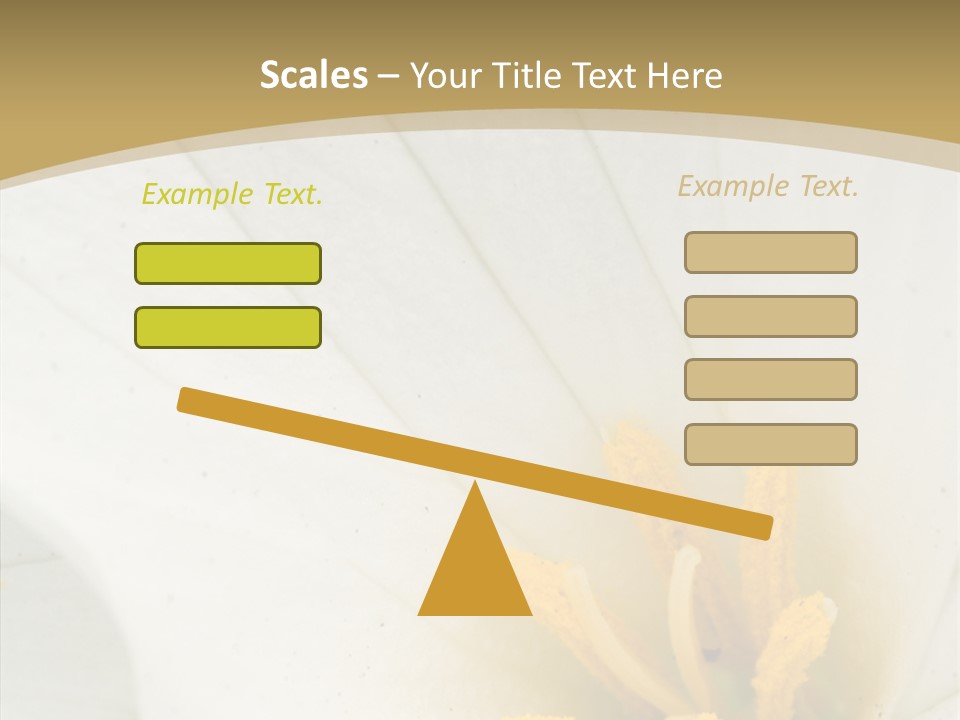 Mountain Spring Blossom PowerPoint Template