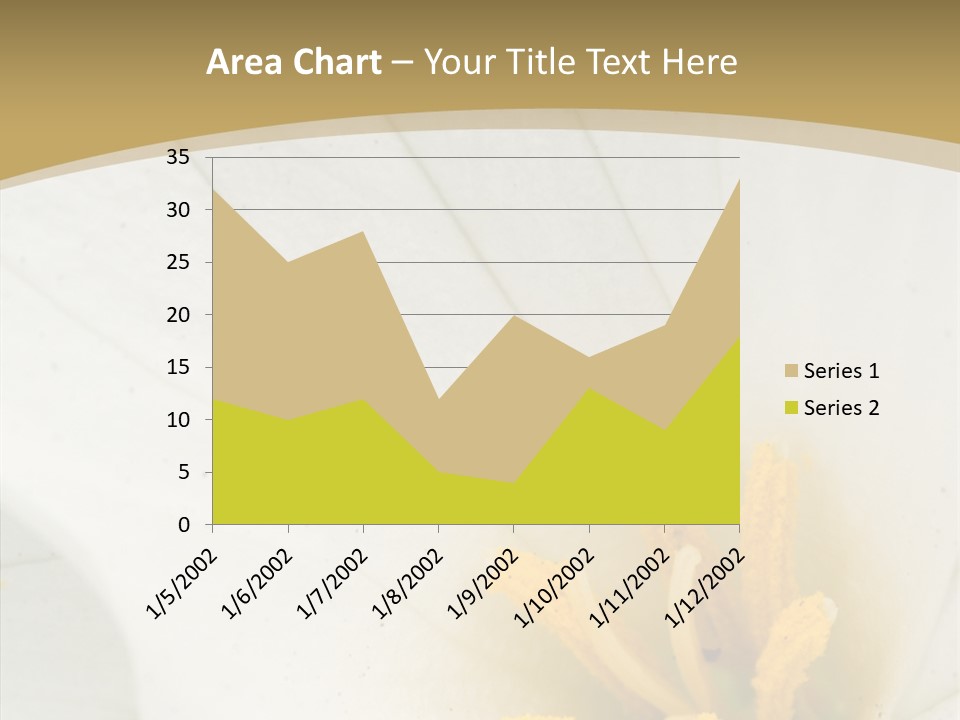 Mountain Spring Blossom PowerPoint Template
