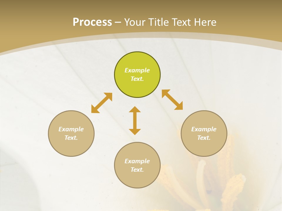 Mountain Spring Blossom PowerPoint Template