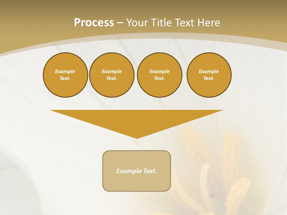 Mountain Spring Blossom PowerPoint Template