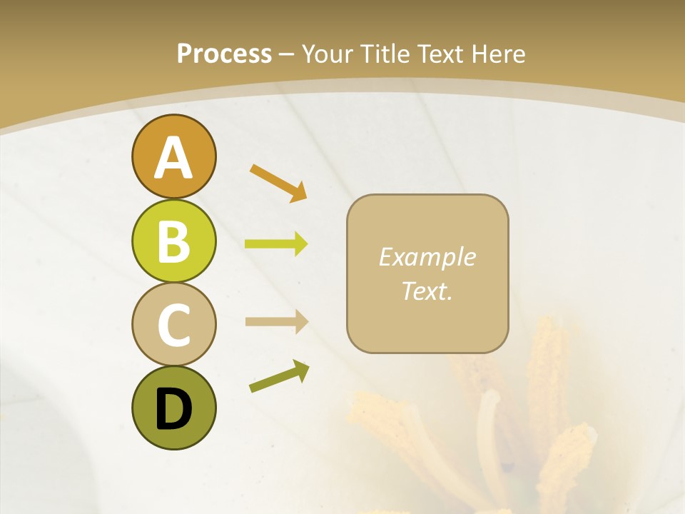 Mountain Spring Blossom PowerPoint Template