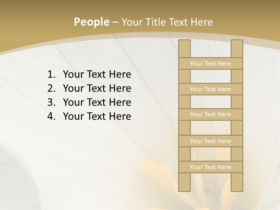 Mountain Spring Blossom PowerPoint Template